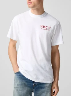 Weekend Wine Club printed T-shirt