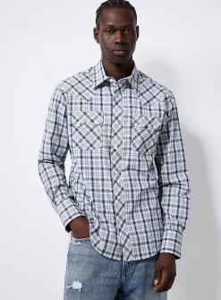 Western check shirt