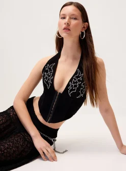 Western halter cami