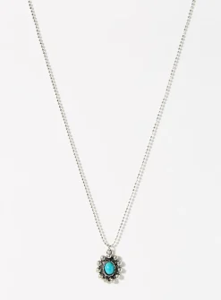 Western look medallion chain