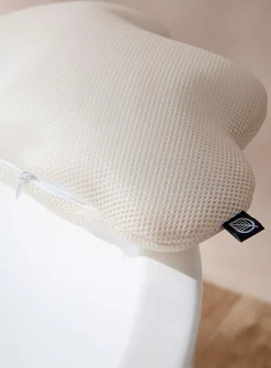 White cloud bath cushion