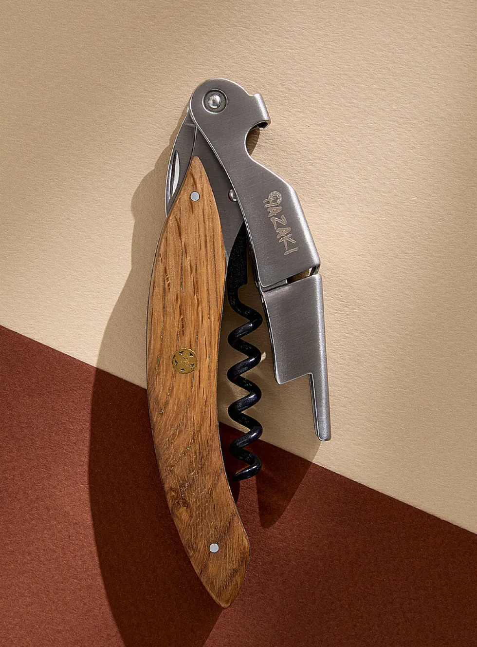 White oak bottle opener