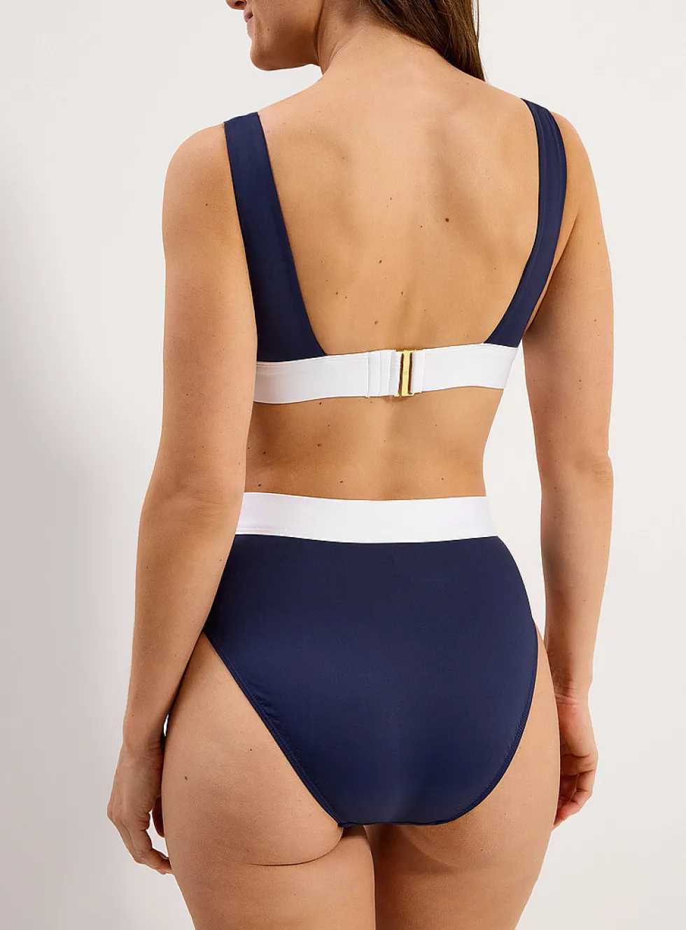 White trim bikini