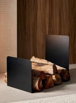 Wide log stand