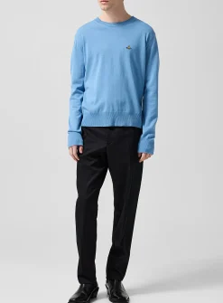 Wide satiny band tuxedo pant
