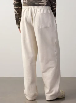 Wide-leg sweatpant