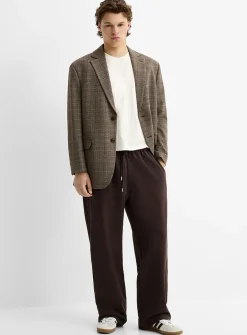 Wide-leg sweatpant