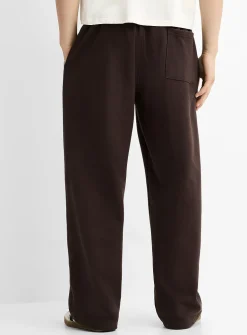 Wide-leg sweatpant