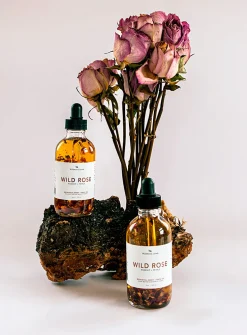 Wild Rose bath and body oil