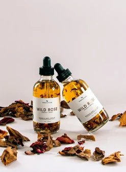 Wild Rose bath and body oil
