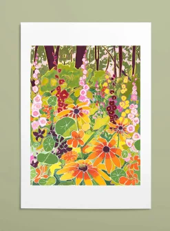 Wildflowers art print