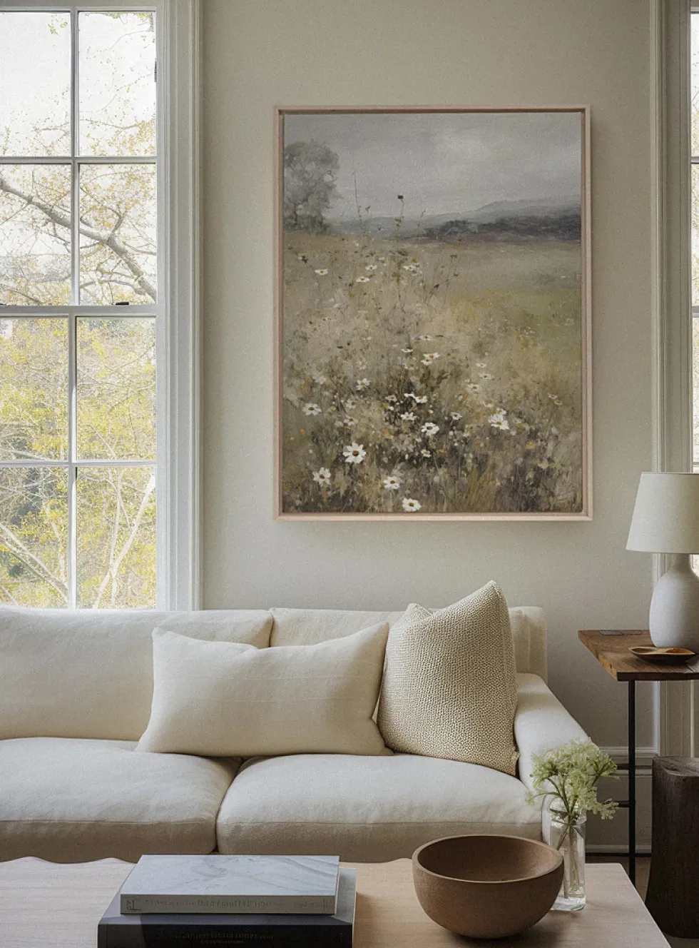 Wildflowers art print
