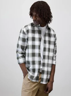Window tile pattern shirt