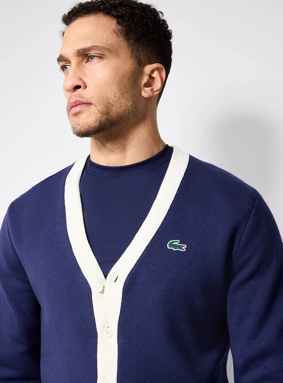 Windproof golf cardigan
