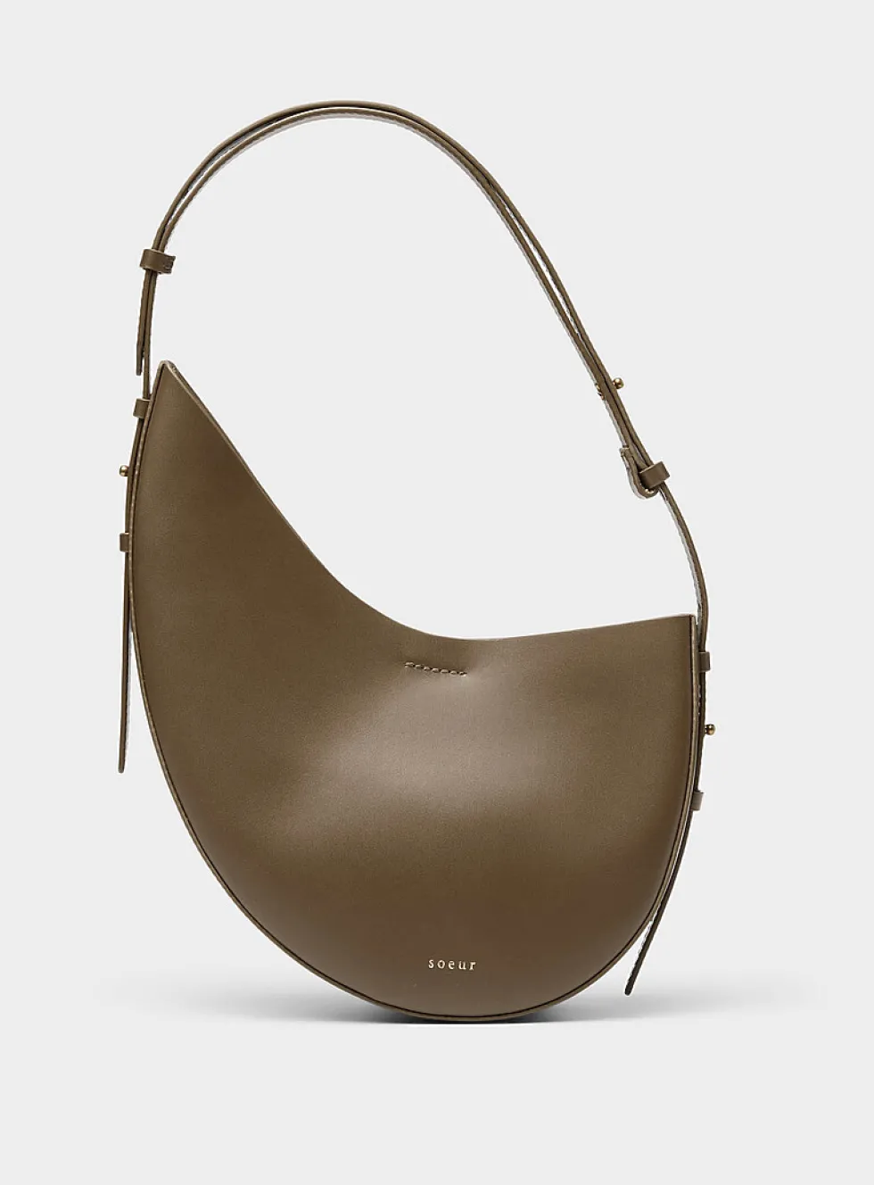 Winona oblique leather mini-bag