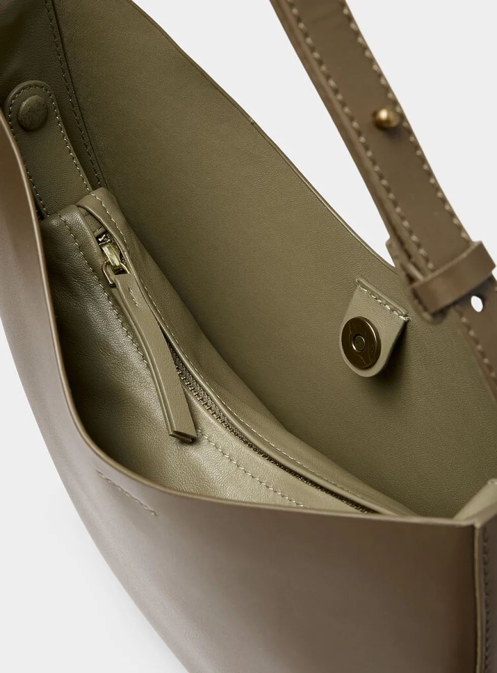 Winona oblique leather mini-bag
