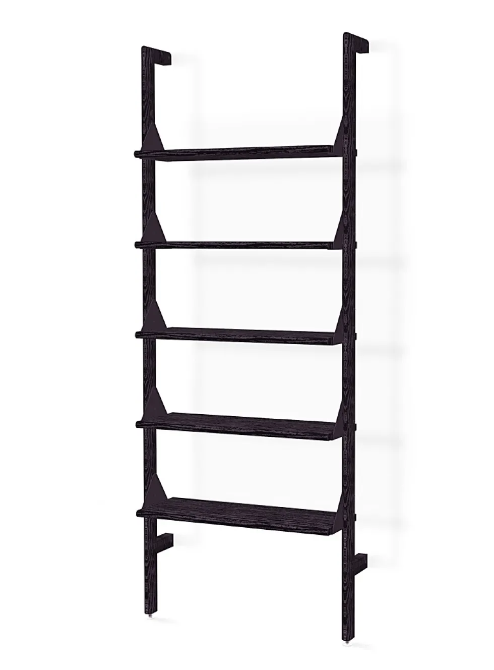 Wood and metal shelf