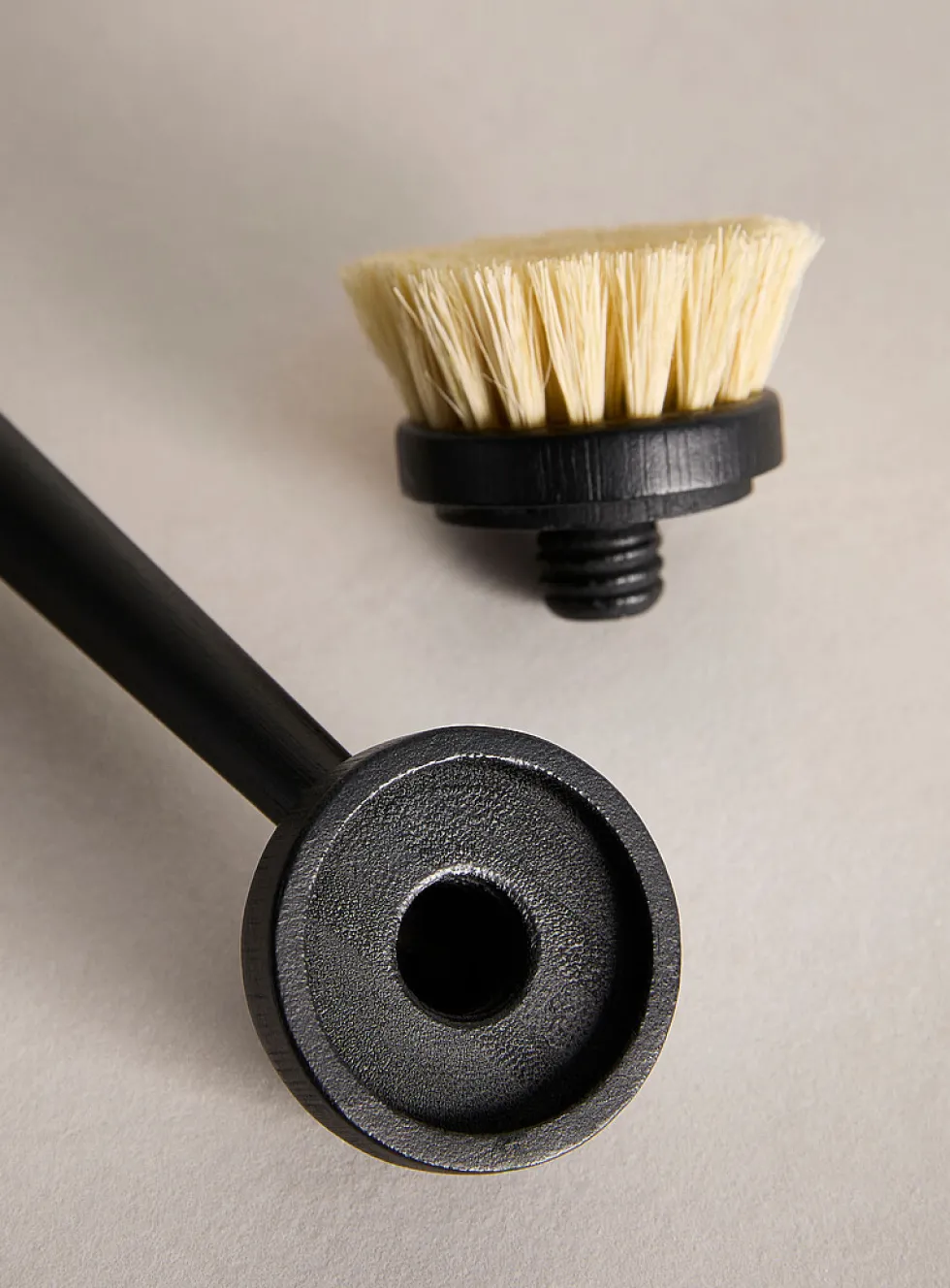 Wood and sisal dish brush