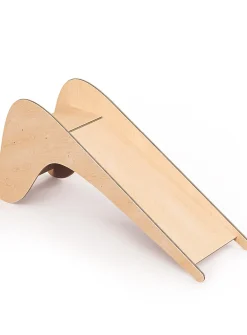 Wooden indoor slide