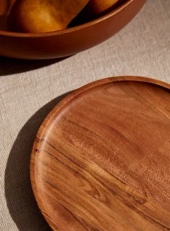 Wooden plate