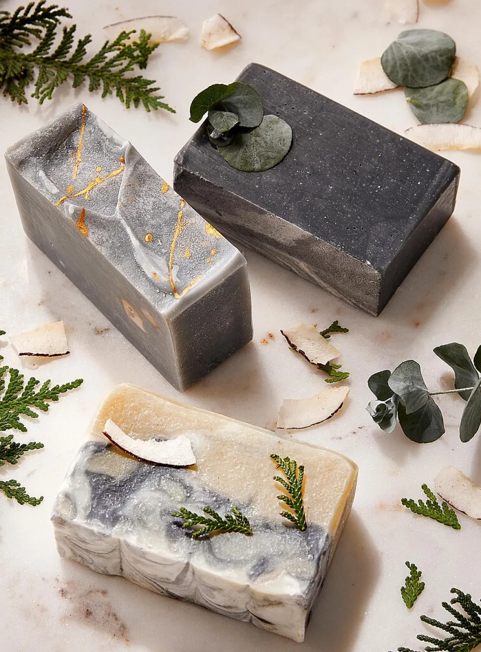 Woodland handmade soap gift set