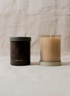 Woody scented candle set