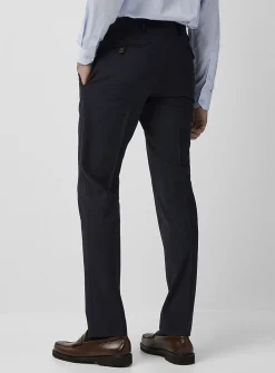 Wool-blend stretch pant