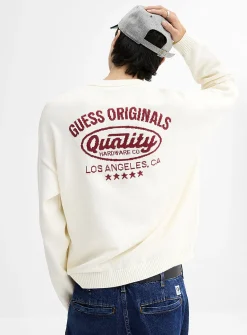 Workshop jacquard logo sweater