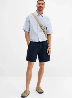 Woven fabric short