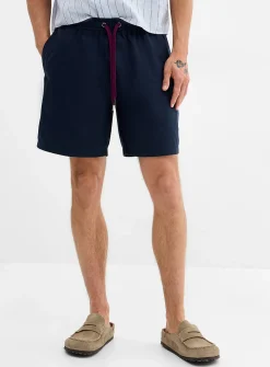 Woven fabric short