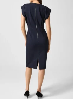 Xena pleated sleeveless top