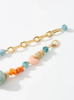 XL mixed bead necklace