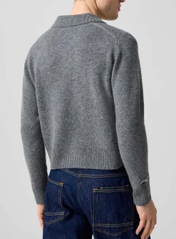Yankees cashmere knit polo