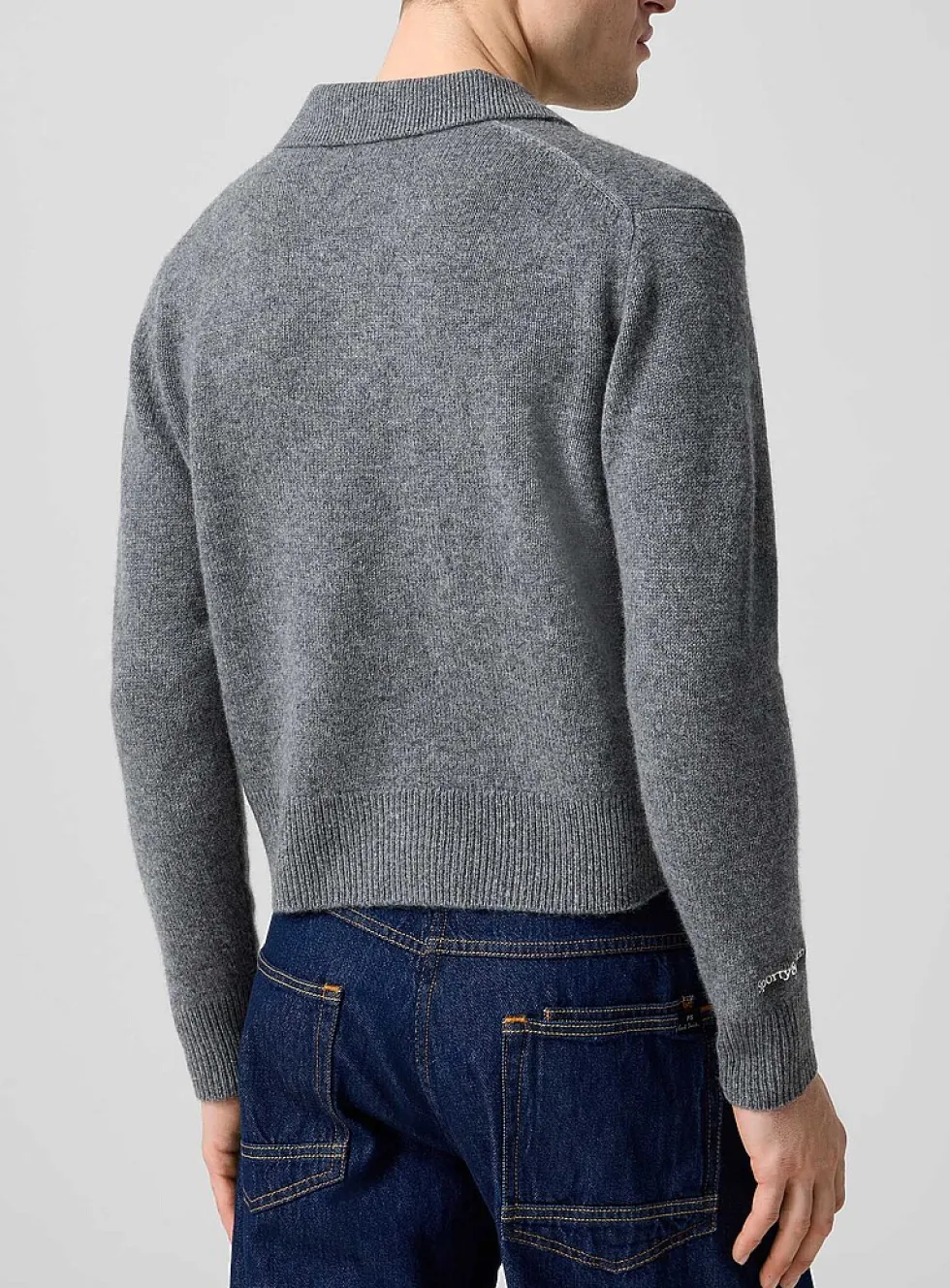 Yankees cashmere knit polo