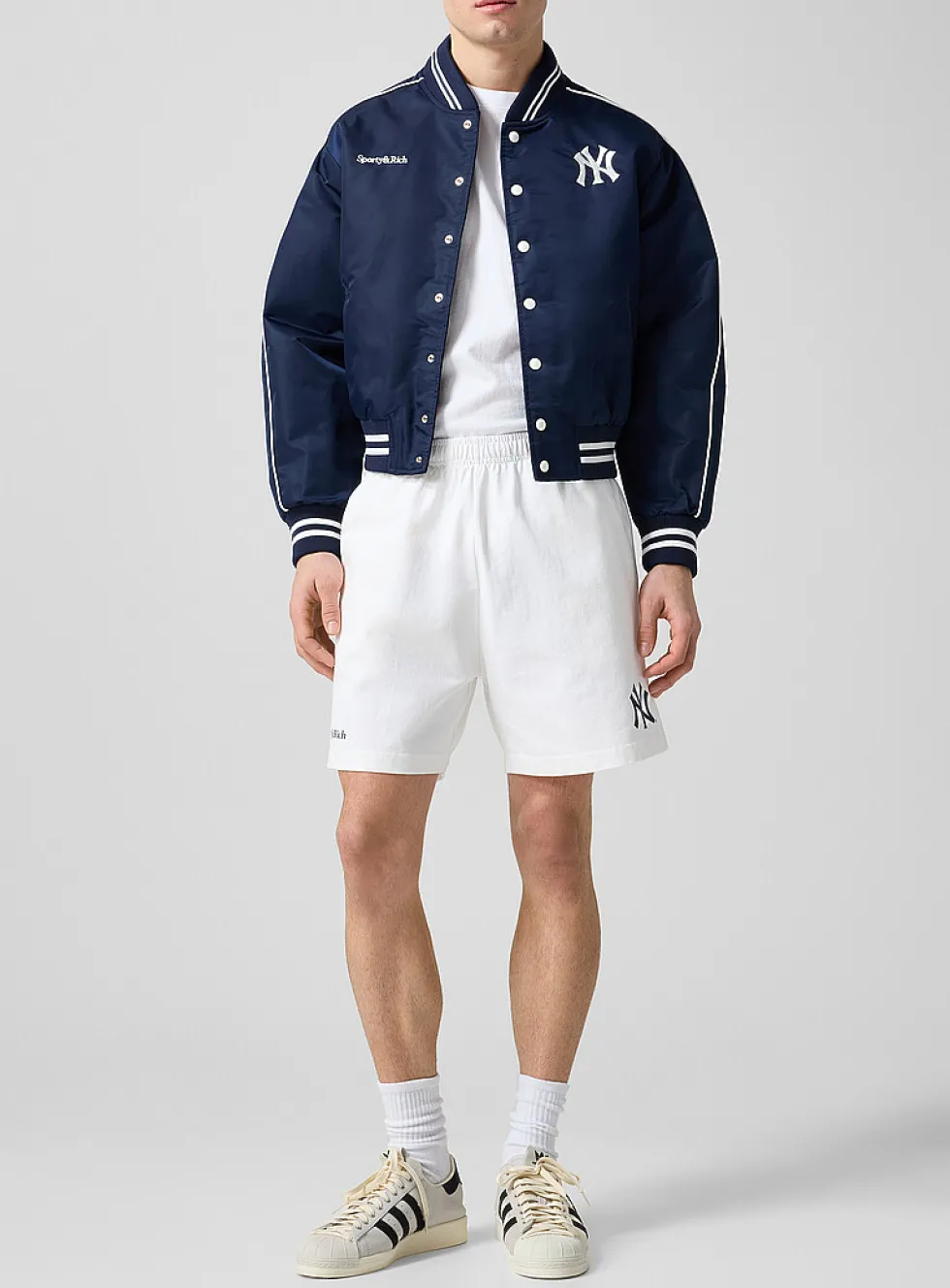 Yankees nylon varsity jacket