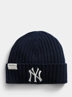 Yankees wool and cashmere ribbed tuque
