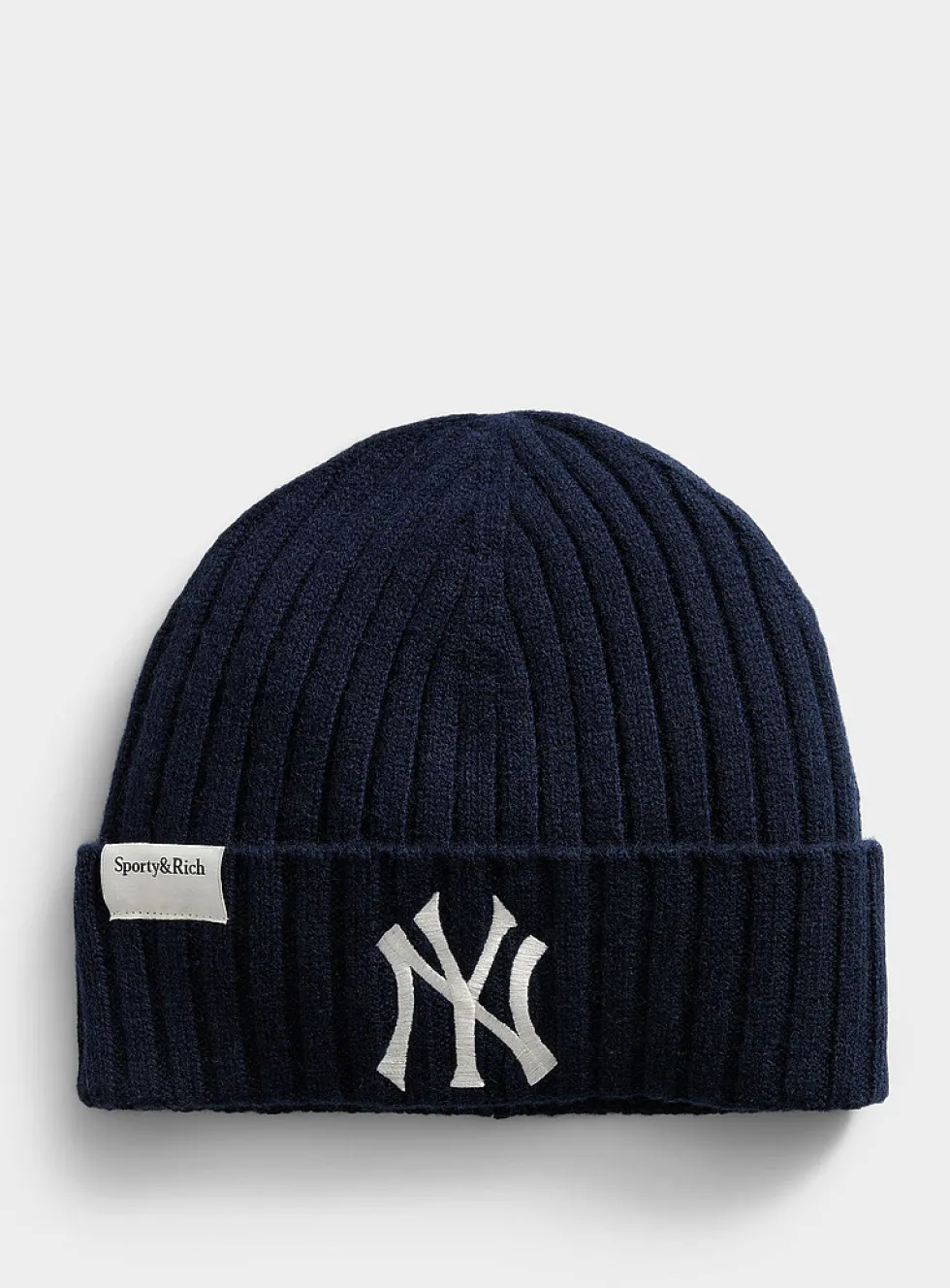 Yankees wool and cashmere ribbed tuque