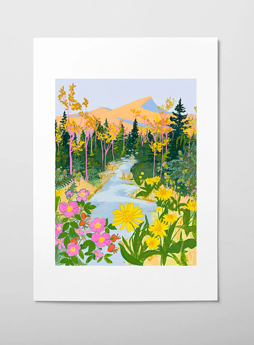 Yukon art print