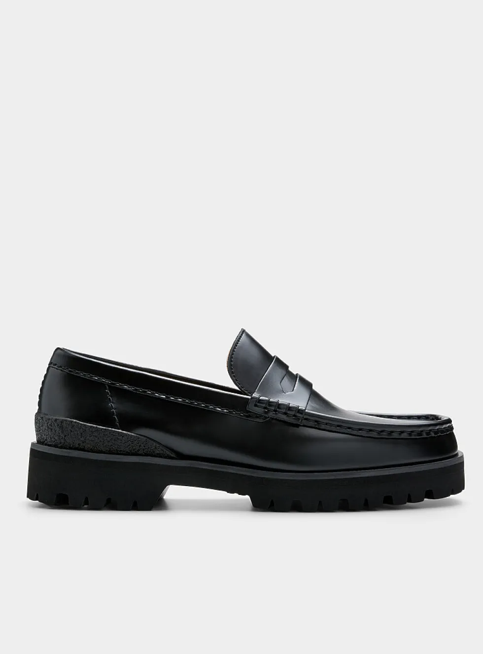Yukoner notched penny loafers