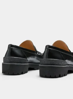 Yukoner notched penny loafers