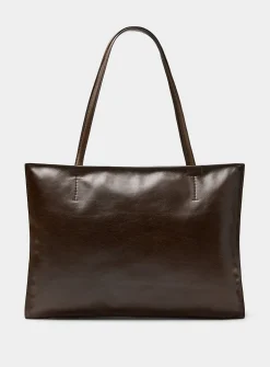 Yumi soft leather tote bag