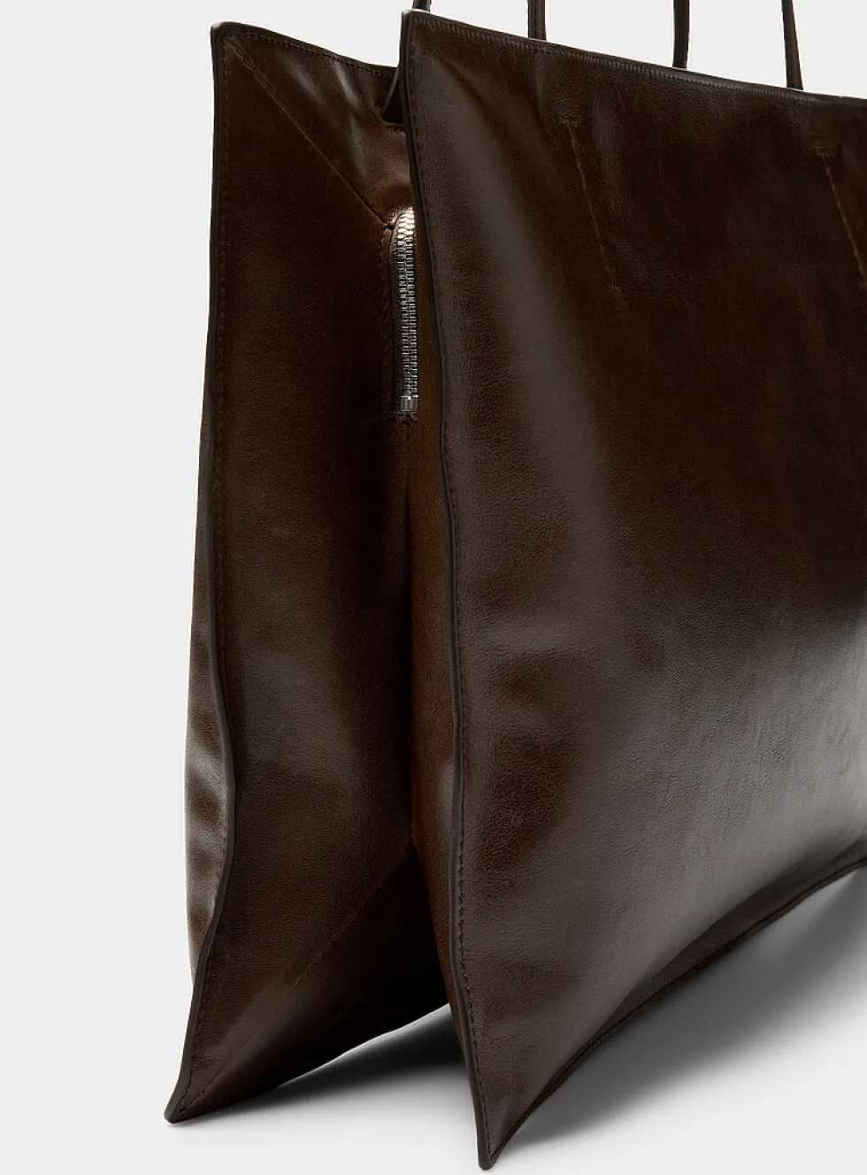 Yumi soft leather tote bag