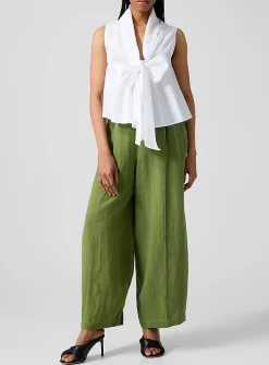 Yves loose pure linen pant