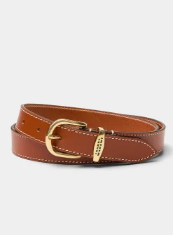 Zadd golden D buckle belt