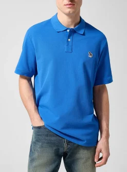 Zebra patch polo