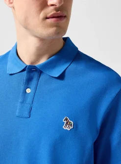 Zebra patch polo