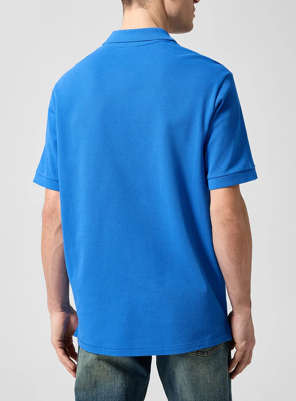 Zebra patch polo