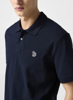 Zebra patch polo