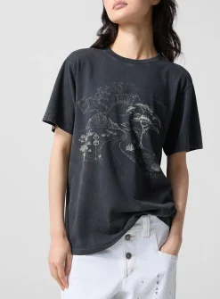 Zewel printed organic cotton T-shirt