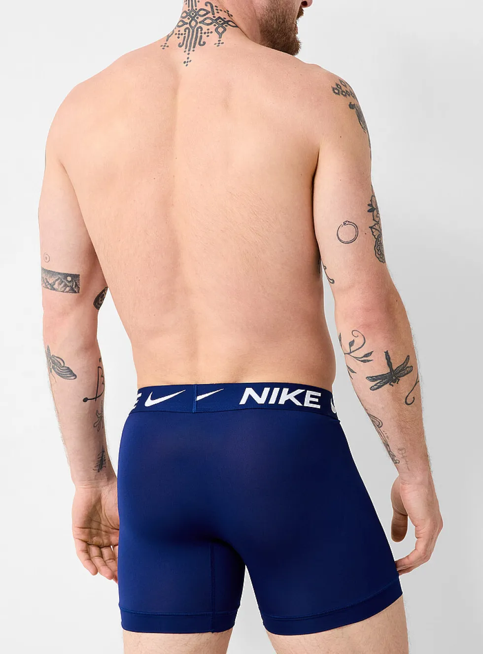 6" green/white/blue boxer briefs
